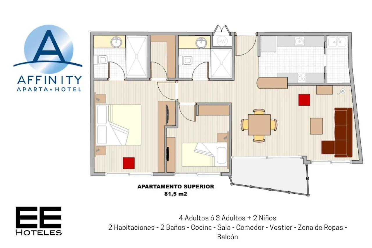 Affinity Aparta Hotel メデジン 4*,